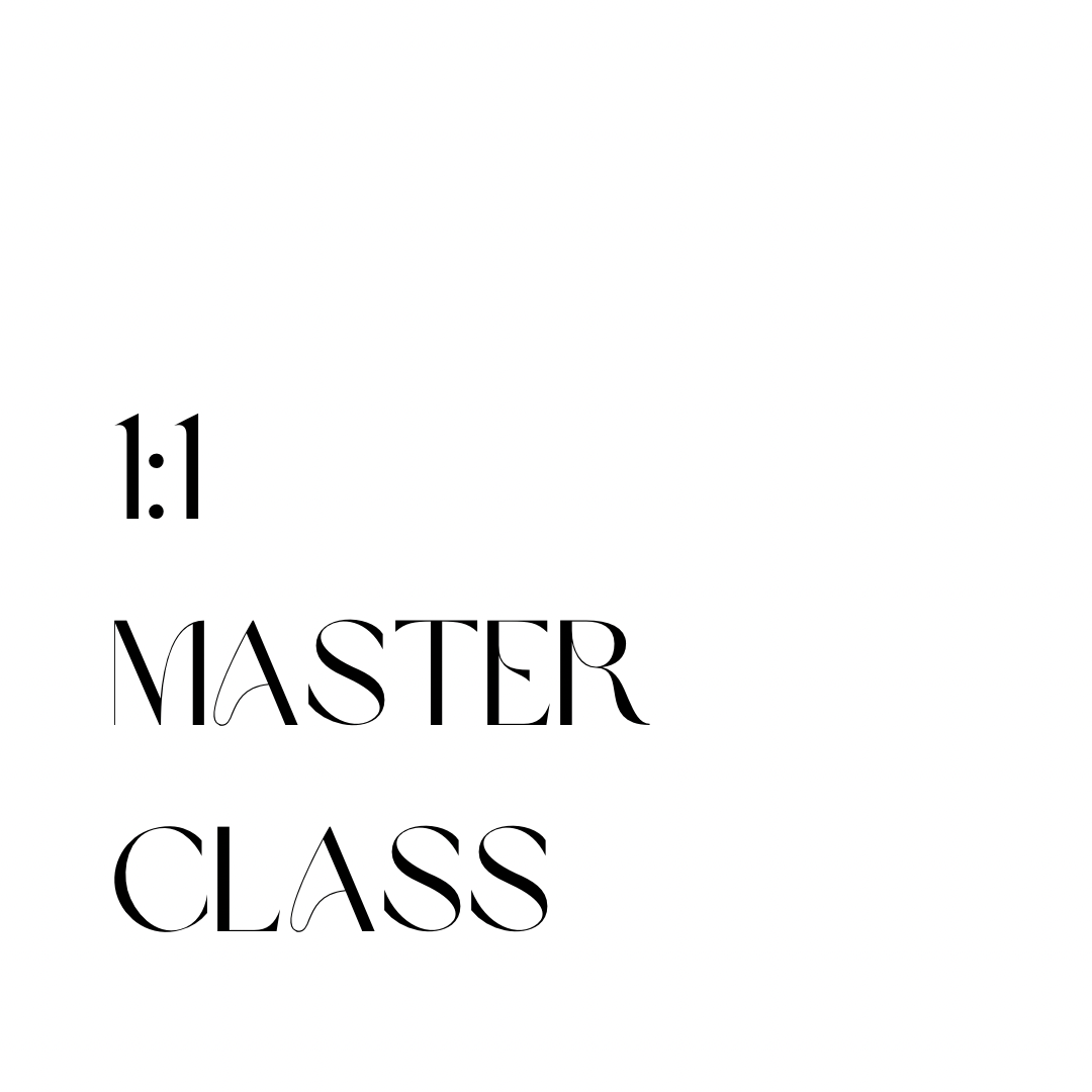 1:1 masterclass class